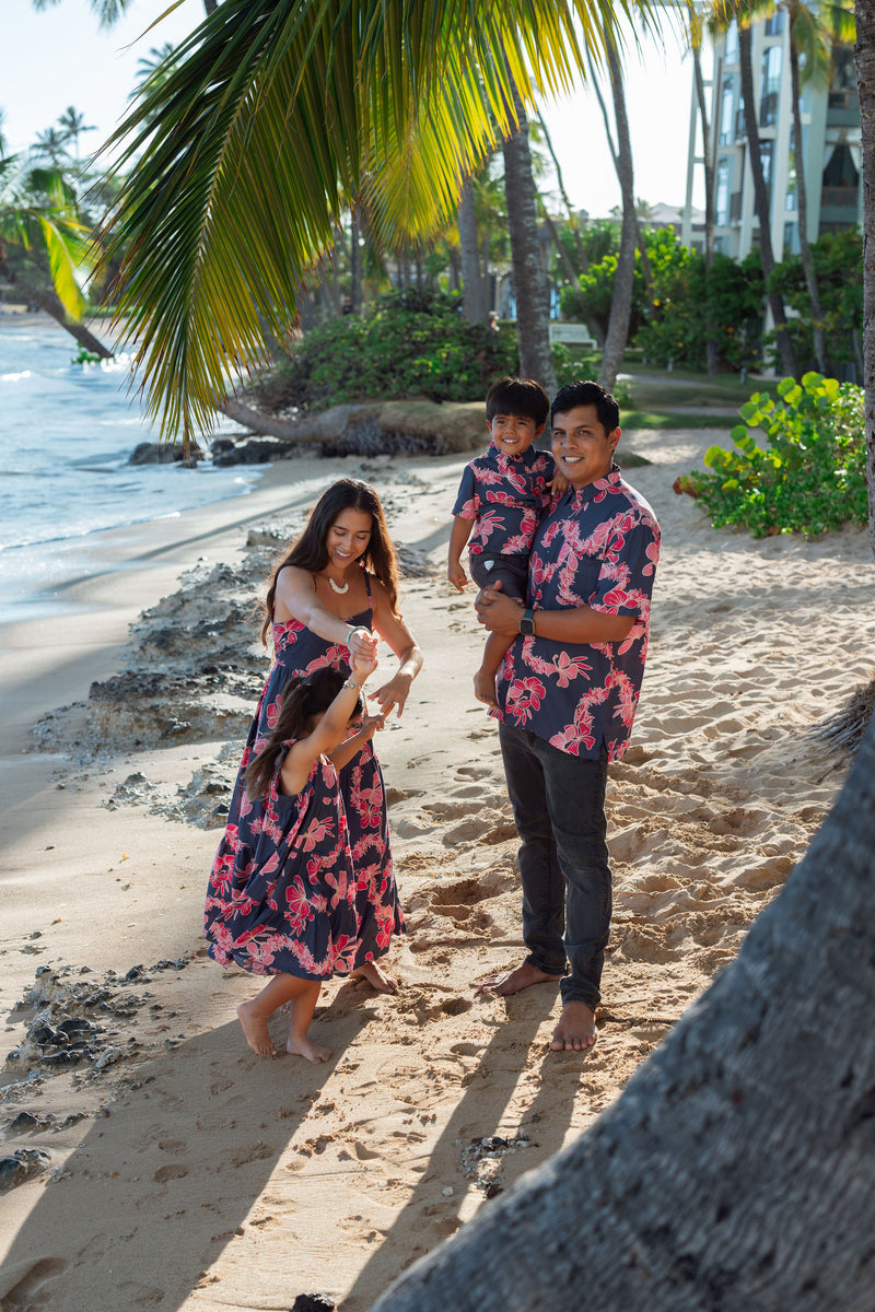 Paisley Dress in Lei Awapuhi (Mōlehu)