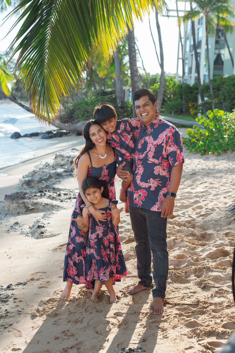 Men's Kahana Button-Up in Lei Awapuhi (Mōlehu)