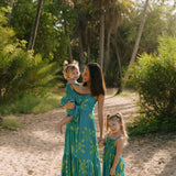 Kaia Dress in Naupaka Shores