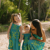 Kaia Dress in Naupaka Shores