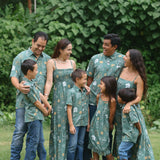 Men's Kahana Button-Up in Pua Kenikeni (Lush)