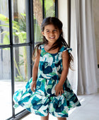 Paisley Dress in Blue Hawai'i