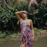 Pareo in Hibiscus at Dusk
