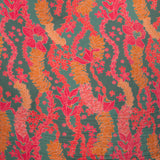 a colorful pareo with tropical lei print
