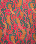 a colorful pareo with tropical lei print