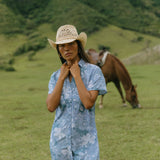 Rhea Dress in Paniolo Paisley