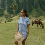 Rhea Dress in Paniolo Paisley