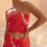 Rumi Bandeau in Lei Pua (Retro Orange)