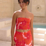 Rumi Bandeau in Lei Pua (Retro Orange)