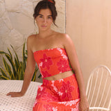 Rumi Bandeau in Lei Pua (Retro Orange)