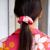 Finish the Look Scrunchie in Backyard Blooms