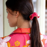 Finish the Look Scrunchie in Backyard Blooms