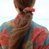 Finish the Look Scrunchie in Lei Pua (Green)