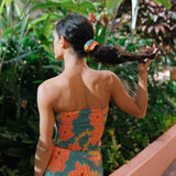 Finish the Look Scrunchie in Lei Pua (Green)