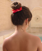 Finish the Look Scrunchie in Lei Pua (Retro Orange)