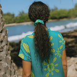 Finish the Look Scrunchie in Naupaka Shores