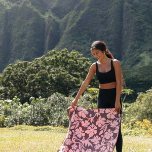 yireh tag aloha collab beach towel