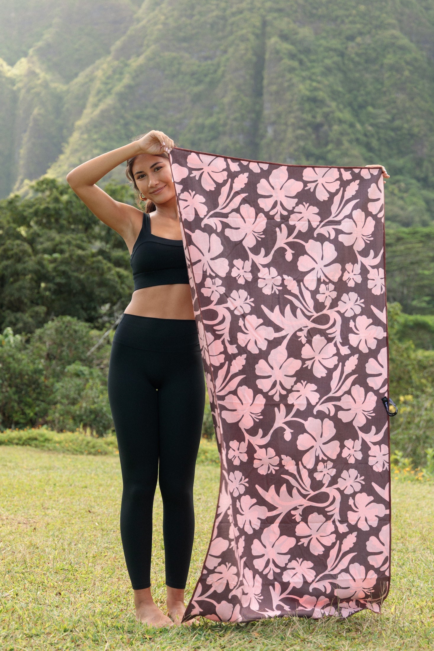 yireh tag aloha collab beach towel