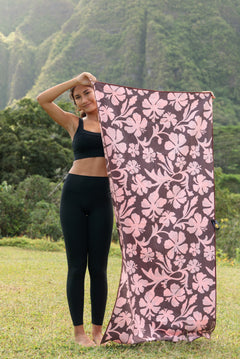 yireh tag aloha collab beach towel