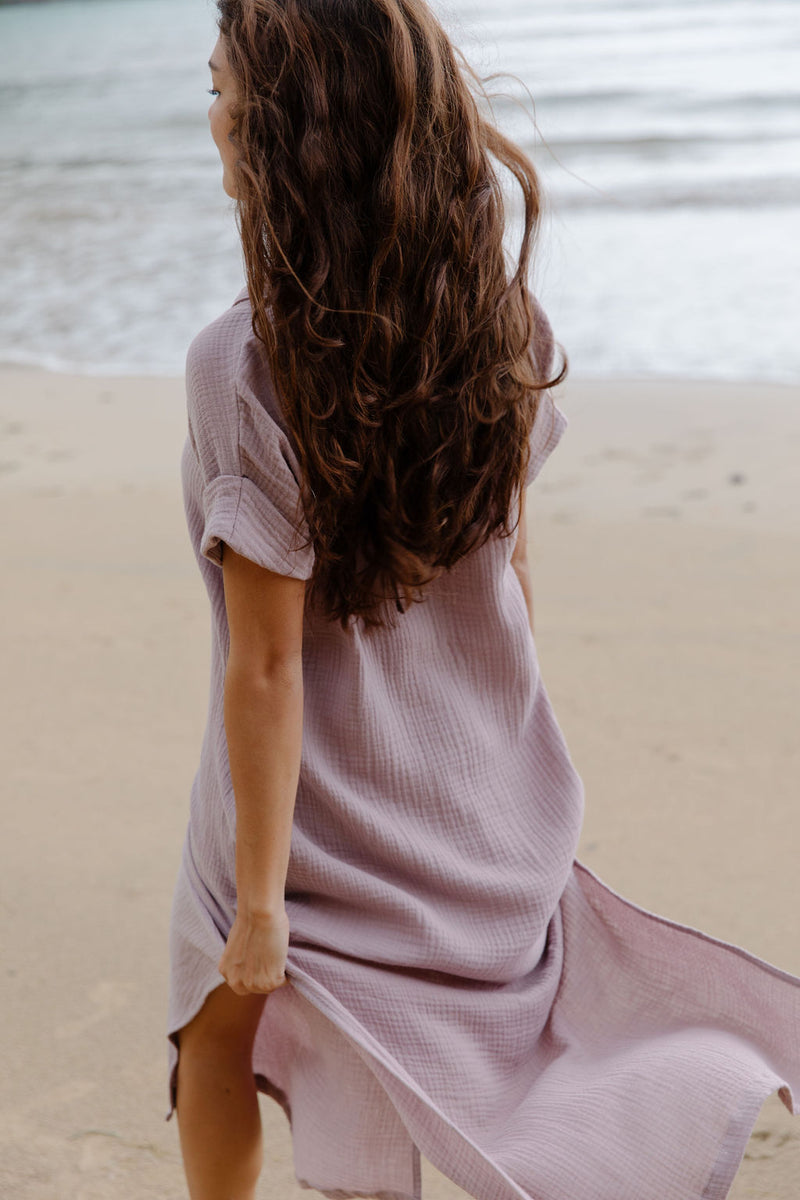 Tide Dress in Driftwood