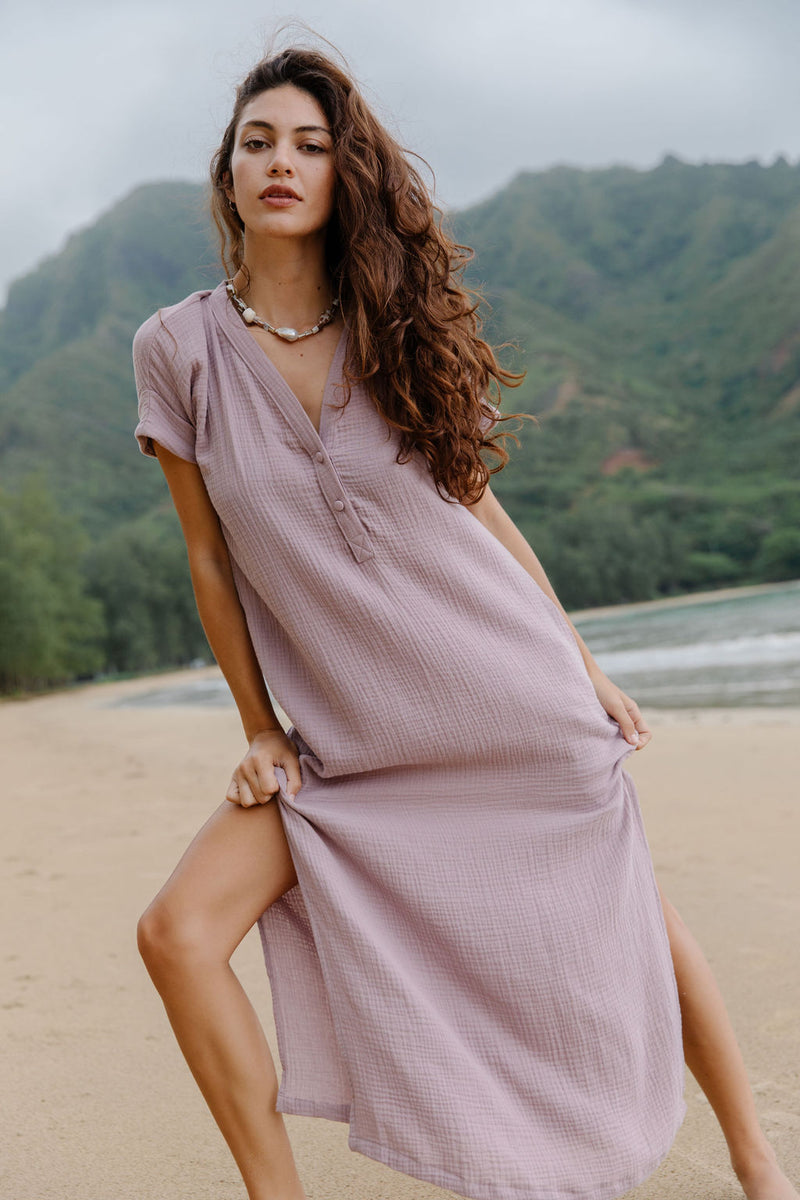 Tide Dress in Driftwood