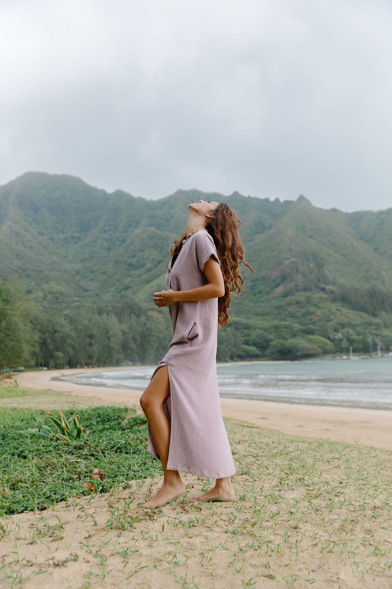 Tide Dress in Driftwood