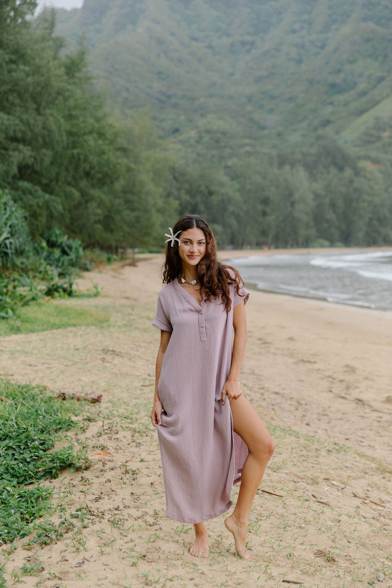 Tide Dress in Driftwood