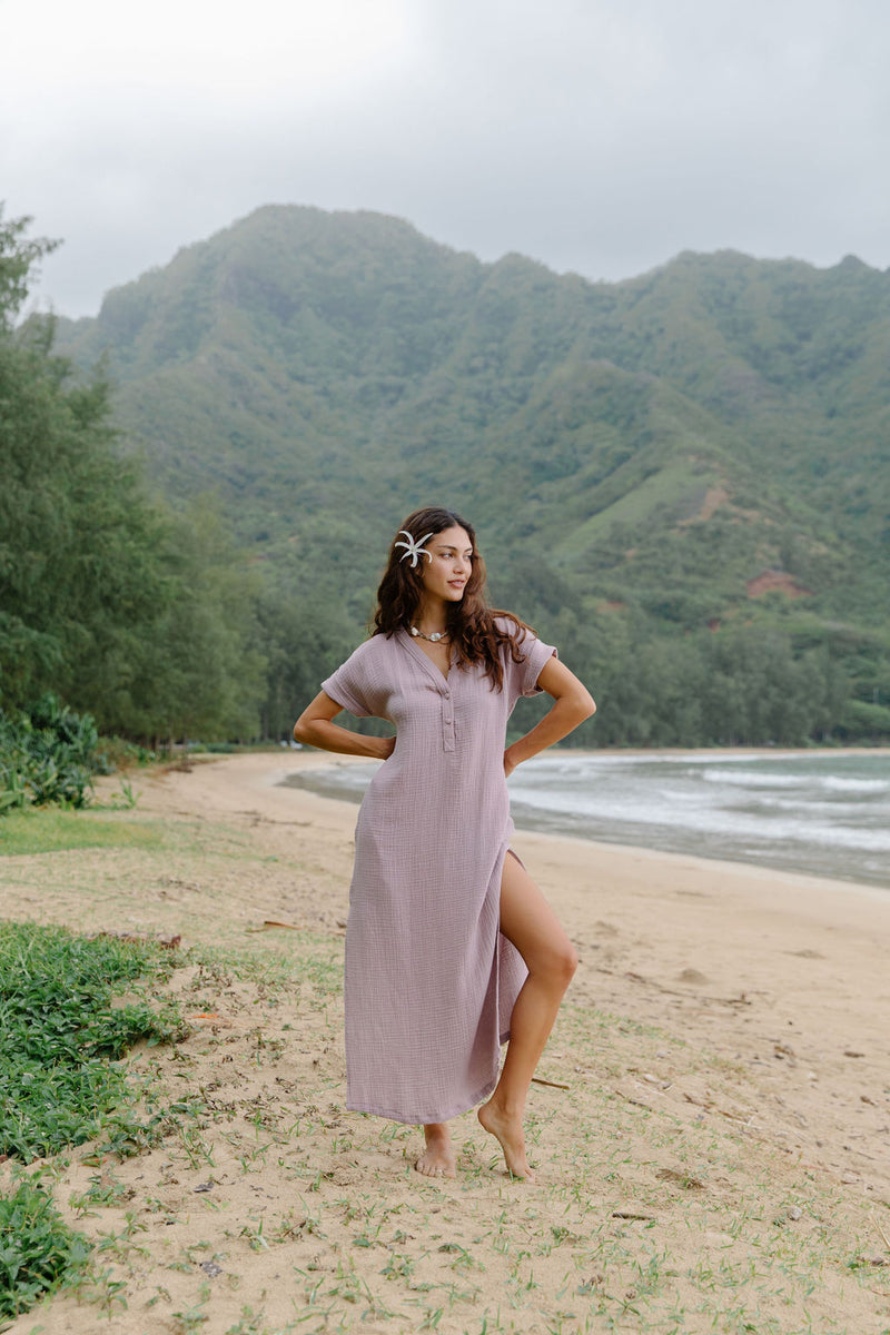 Tide Dress in Driftwood