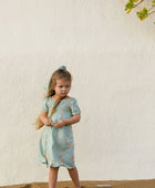 YIREH Hana Dress in Sage - Rayon Women's Dress