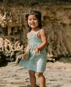 YIREH Kaia Dress in Sage - Rayon Child's Dress