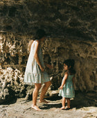 YIREH Kaia Dress in Sage - Rayon Child's Dress