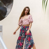 YIREH Ella Top in Blush - Linen Women's Top
