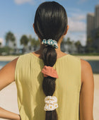 YIREH Finish the Look Scrunchie in Fern - A fun scrunchie to complete your outfit made from YIREH signature fabric/prints!