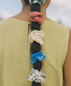 YIREH Finish the Look Scrunchie in Magnolia - A fun scrunchie to complete your outfit made from YIREH signature fabric/prints!