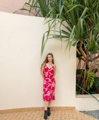 YIREH Kaila Dress in Wild Ginger - Rayon Women's Dress