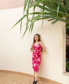 YIREH Kaila Dress in Wild Ginger - Rayon Women's Dress
