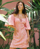 YIREH Lennox Dress in Petal - Rayon Women's Dress