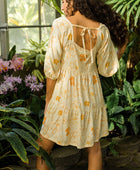 YIREH Kahea Dress in Mahina Made Pua Kenikeni - Rayon Women's Dress