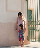 YIREH Kaia Dress in Oasis - Rayon Child's Dress