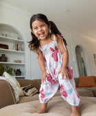 YIREH Lyla Jumper in Island Breeze - Rayon Child's Jumpsuit