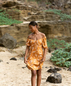 YIREH Olivia Dress in Spice - Rayon Women's Dress