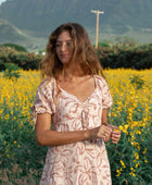 YIREH Olivia Dress in Sienna - Rayon Women's Dress