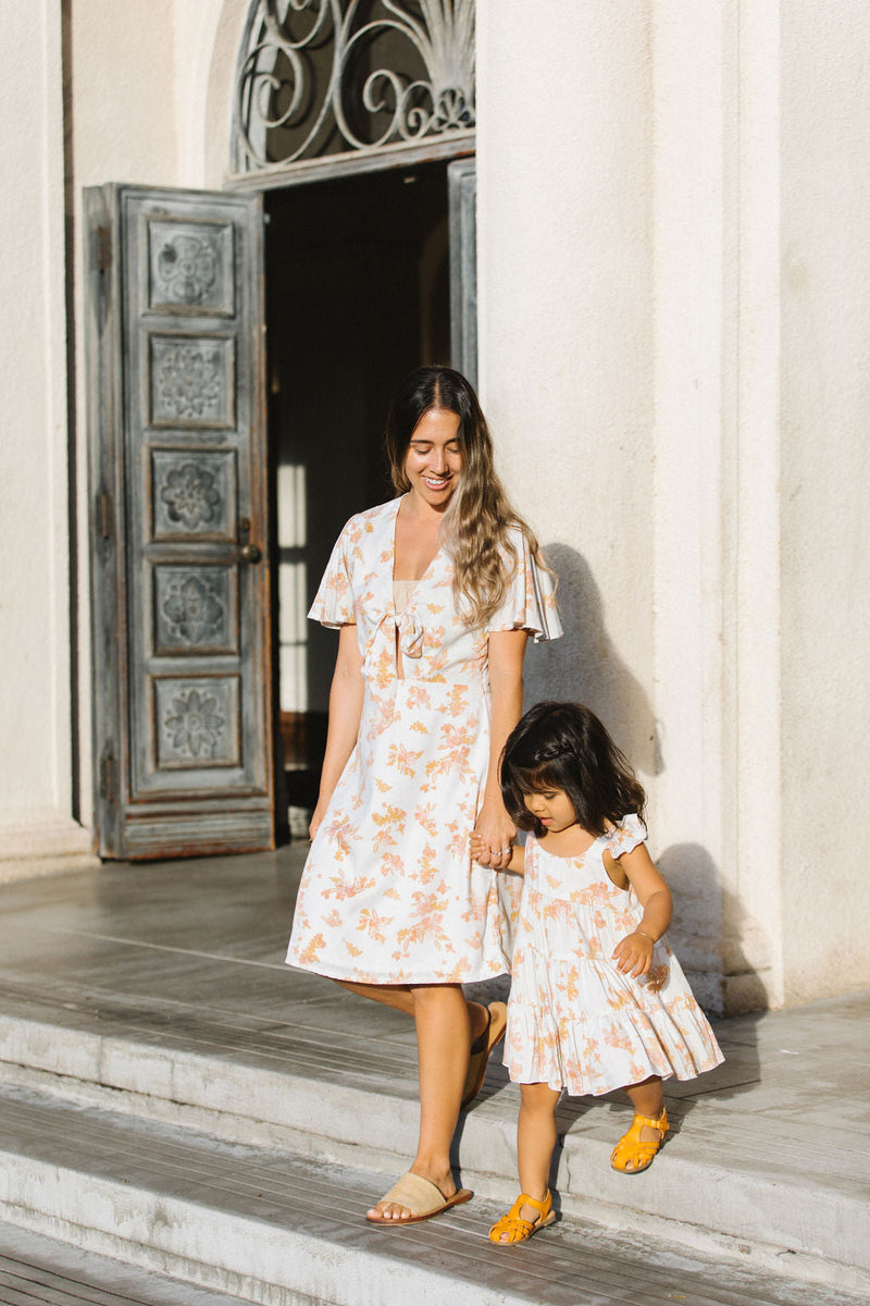 YIREH Paisley Dress in Wildflower - Rayon Child's Dress