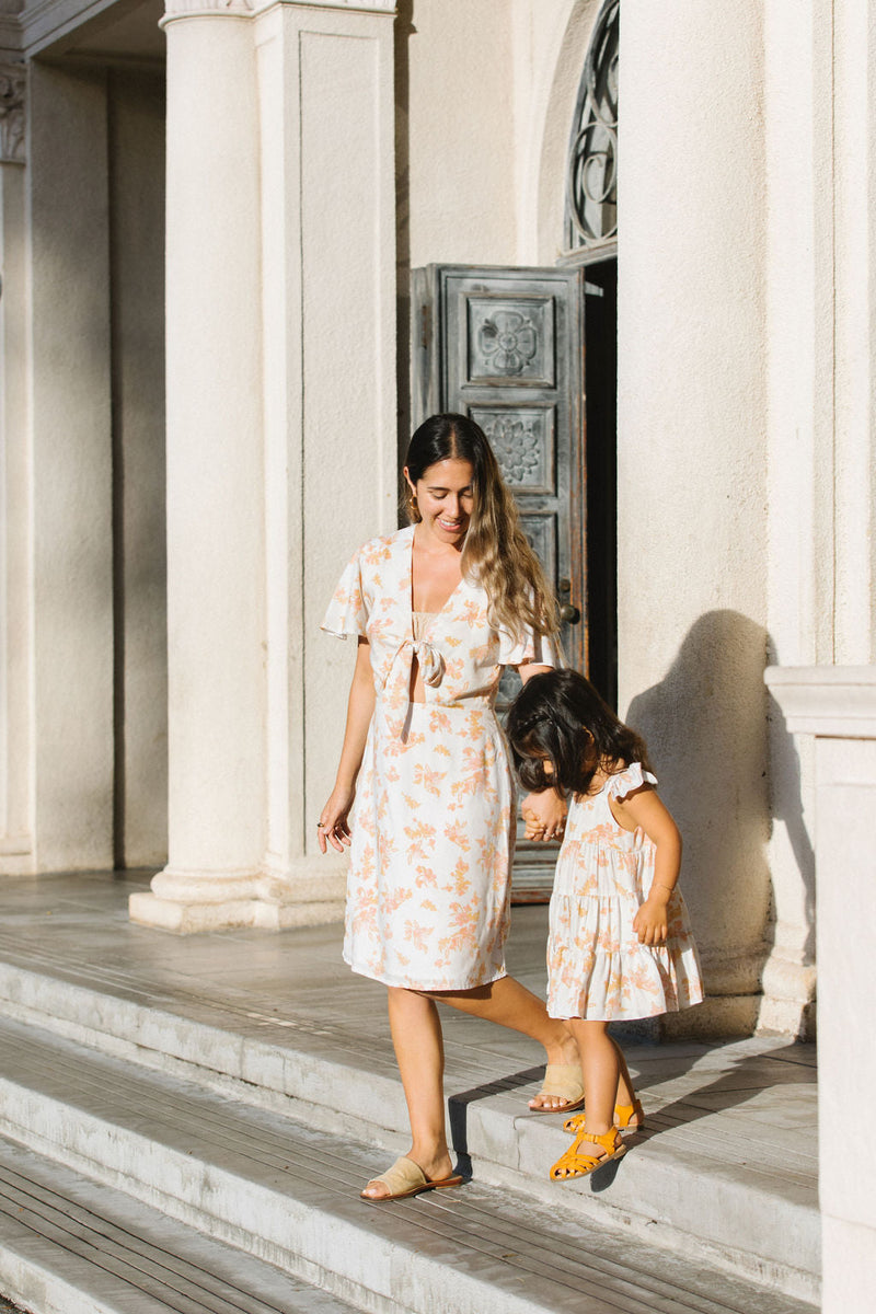 YIREH Paisley Dress in Wildflower - Rayon Child's Dress