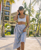 YIREH Sarong in Periwinkle - Rayon Sarong